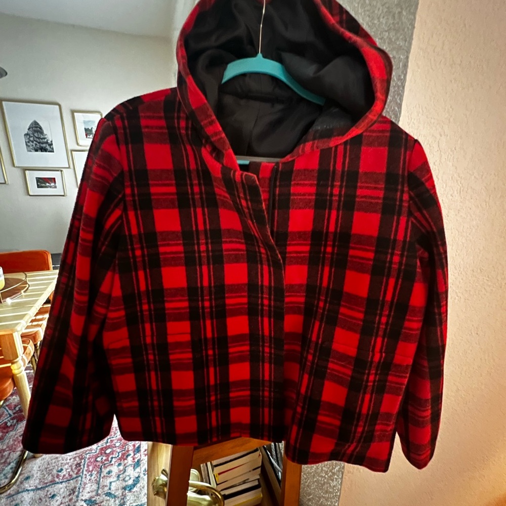 Kate Spade Cropped Jacket with Hood